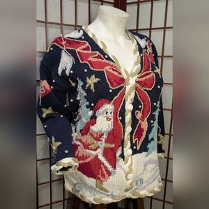 Vintage Christmas Sweater By Stitches In Time